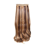 Beverly Hills Brunette (#4/27) One-Piece Clip-In Extensions