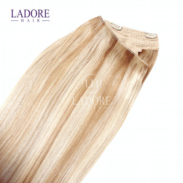 California Blonde (#613/27) One-Piece Clip-In Extensions Extensions